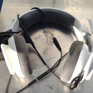 Astro AG/SFWhite and Gray Over-Ear Headphones
